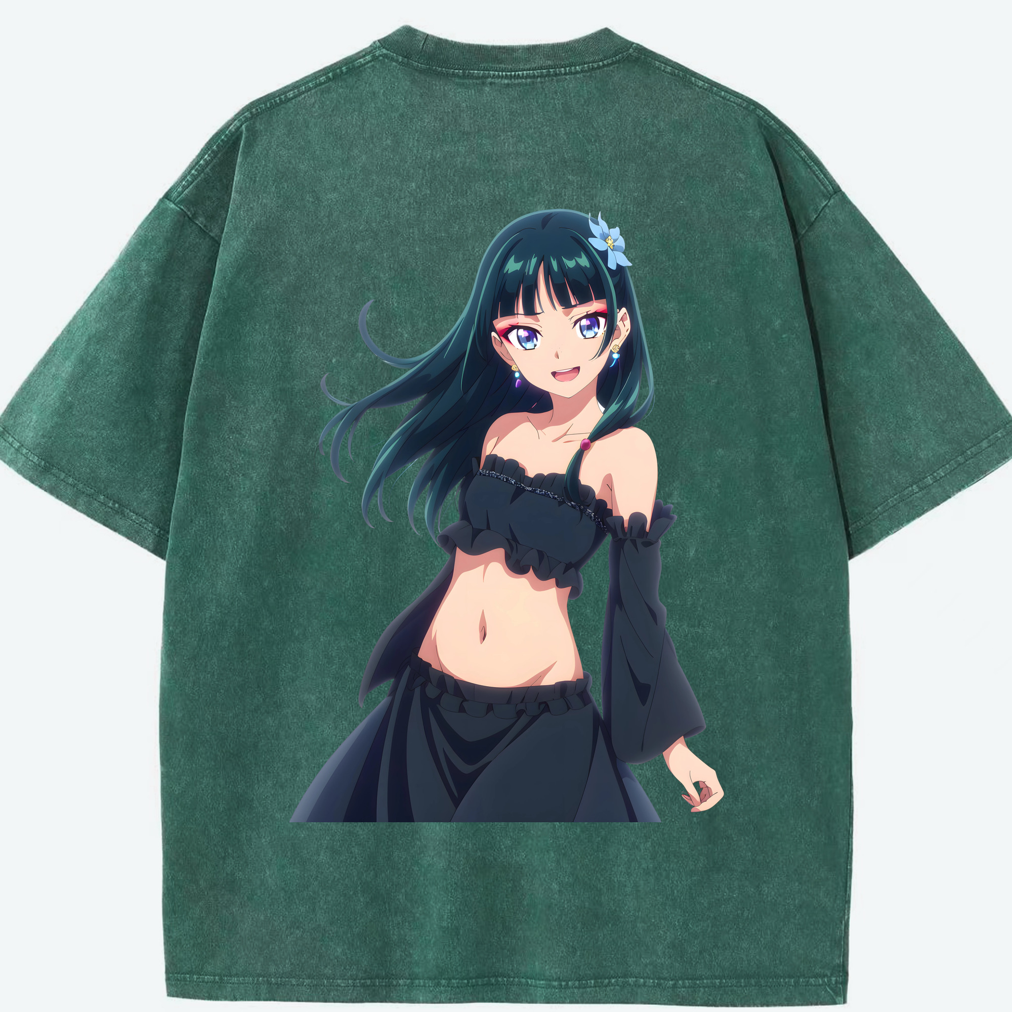 （画像用） 薬屋のひとりごと The Apothecary Diaries 綿100% ヴィンテージ風 半袖Tシャツ（背面プリント）